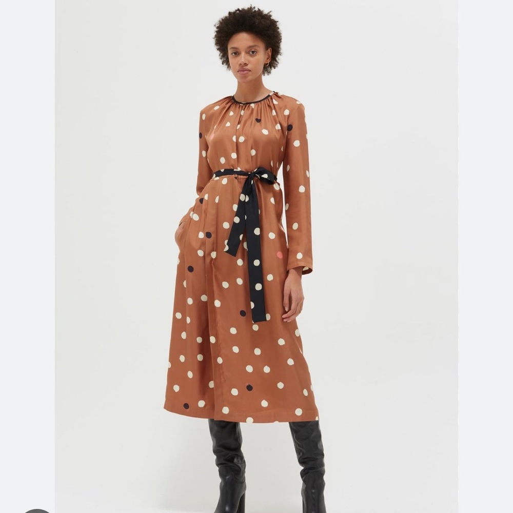 Silk dress usa 4 small